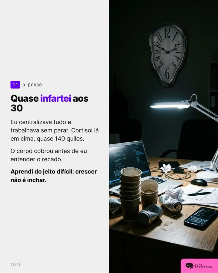 O preço de centralizar tudo: crescer não é inchar.